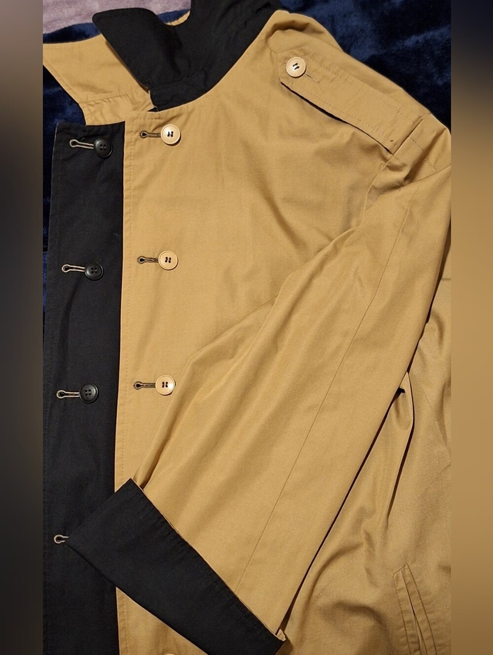REVERSIBLE Trench Coat
